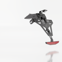 Vorschaubild HIGHSIDER pro Kennzeichenhalter Akron-RS Kawasaki