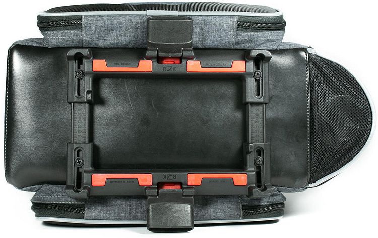 Haberland Flexibag Top Gepäckträgertasche 40 cm grau