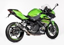 Vorschaubild HURRIC Slip on Ersatzdämpfer Supersport für KAWASAKI Ninja 400