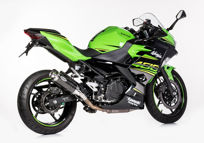 HURRIC Slip on Ersatzdämpfer Supersport für KAWASAKI Ninja 400
