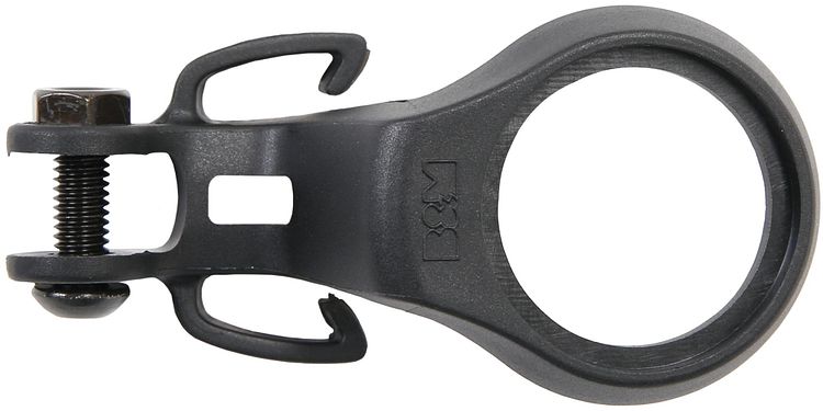 Busch + Müller Scheinwerferhalter 471B 1 Zoll schwarz