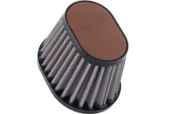DNA Leather Top Sportfilter Ø 44 Dunkelbraun OV-4400-L/DB
