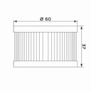 Vorschaubild MIW Ölfilter S3006 Papierfilter (OEM-Qualität)