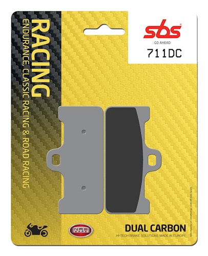 SBS Bremsbelag 711DC Road Racing Dual Carbon