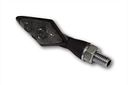 Vorschaubild HIGHSIDER pro PEN HEAD DOUBLE 2in1 LED-Blinker mit Positionslicht, schwarzes Gehäuse, getönte Linse