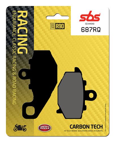 SBS Bremsbelag 687RQ Road Racing Carbon Tech