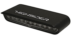 HIGHSIDER pro Stripe LED Blinker Schwarz/Transparent E-Geprüft (Paar)