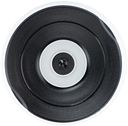 Vorschaubild CONTEC Trinkflasche Rivers Evo Mile Grinder 500 ml weiß/schwarz