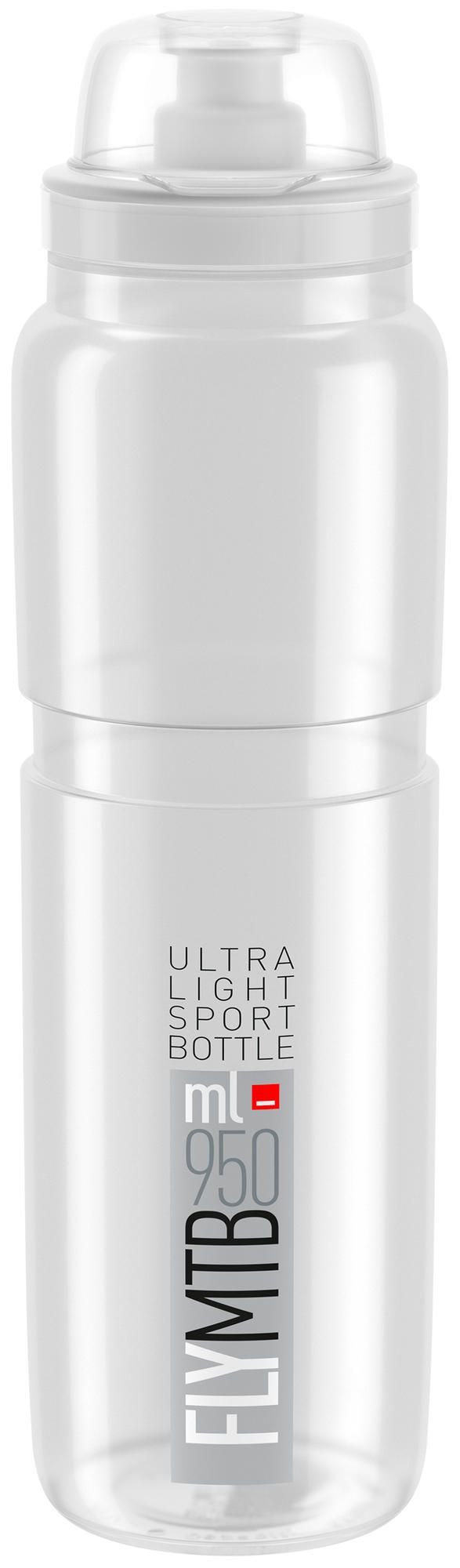 Elite Fly MTB Trinkflasche 950 ml transparent
