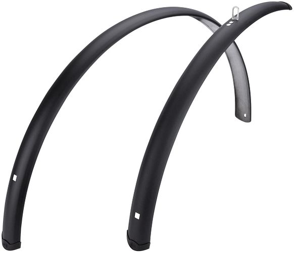CONTEC Schutzblech-Set Splash Protect 28 Zoll schwarz 28" - 45 mm breit, schwarz matt