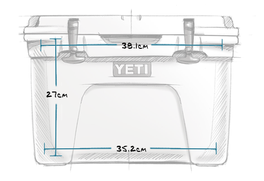 YETI Abmessungen
