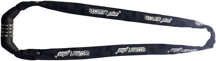 Security Plus Zahlen-Kettenschloss ZKS 120 schwarz