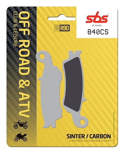 SBS Bremsbelag 840CS Offroad Carbon