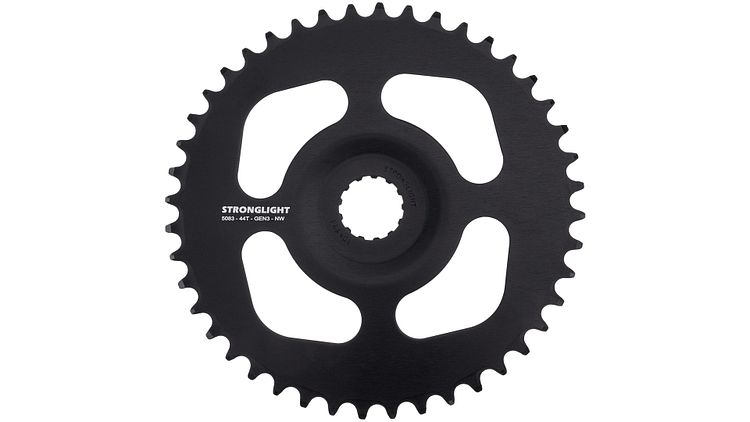 Stronglight Kettenblatt 44 Zähne schwarz