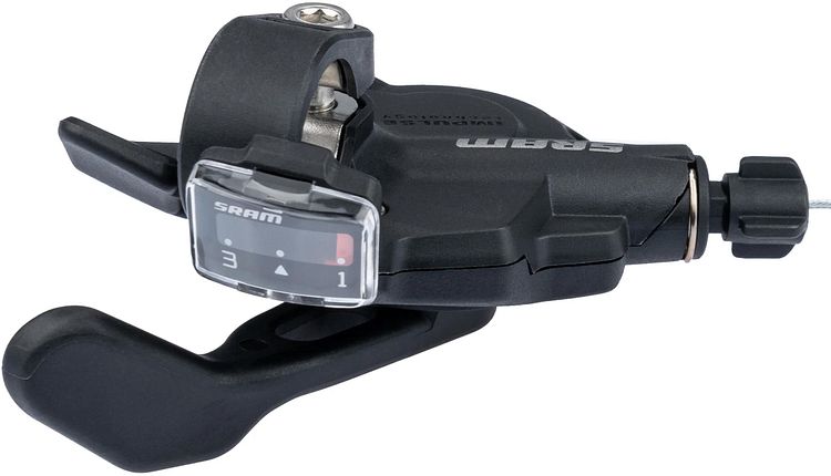 SRAM Daumenschalthebel X-4 3-fach links schwarz