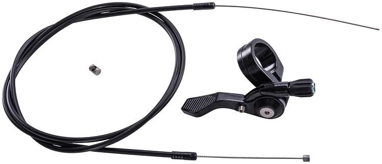 CONTEC Variosattelstütze Nara Drop 31,6 mm schwarz 345 mm lang, 40 mm Verstellbereich