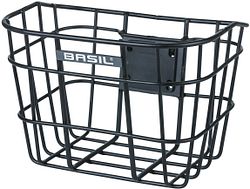 Basil Bremen Alu Fahrradkorb schwarz