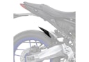 Vorschaubild BODYSTYLE Hinterradabdeckungsverlängerung ABS Kunststoff schwarz-matt für YAMAHA MT-09 / SP, MT-09 Automatik (Y-AMT)