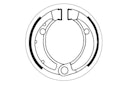 Vorschaubild SBS Bremsbacken 2048