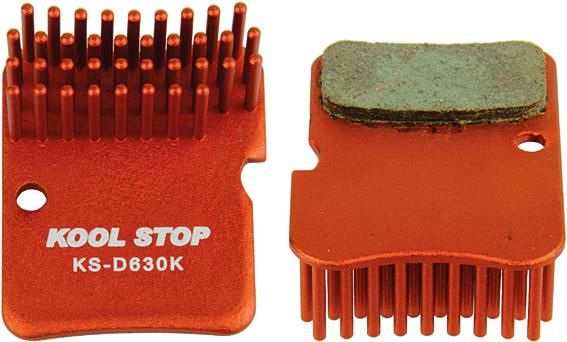 Kool Stop Scheibenbremsbelag D-630 K, Aero Kool rot