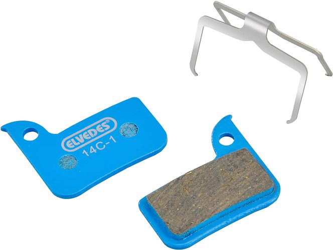 Elvedes Scheibenbremsbelag SRAM Red Road blau,grau