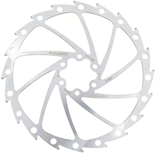 CONTEC Bremsscheibe CDR-2 180 mm silber