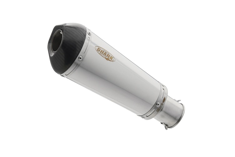 SHARK DSX 7 Slip on Ersatzdämpfer e24 00040G für SUZUKI SV 650