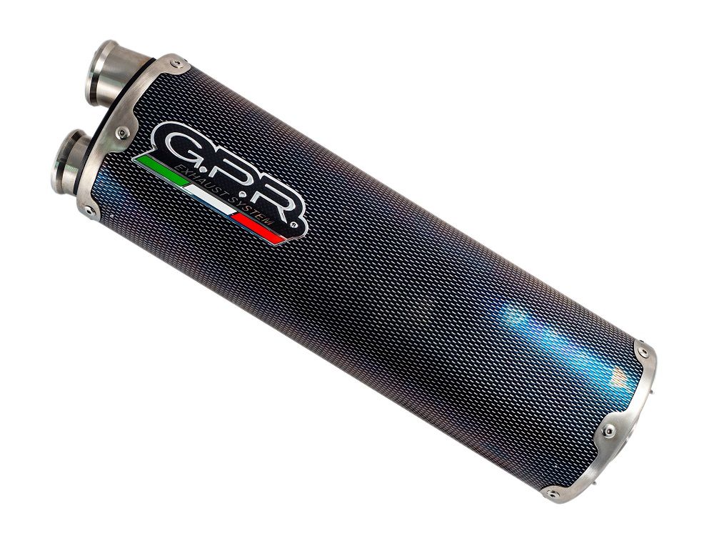 GPR Endschalldämpfer BMW R 1250 R - Rs 2021/22 e5 EC-Approv. slip-on exhaust Dual Poppy