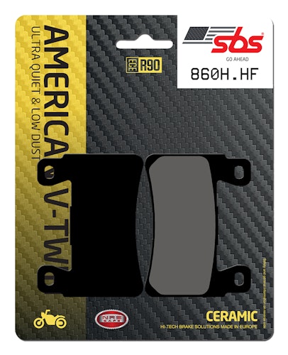 SBS Bremsbelag 860H.HF Street High Power Ceramic