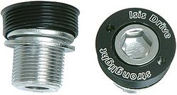 Stronglight Kurbelschraube M15 mit Abzieher schwarz,silber