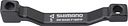 Vorschaubild Shimano Scheibenbremsadapter 180 mm schwarz für 180 mm Scheibe Für Post Mount