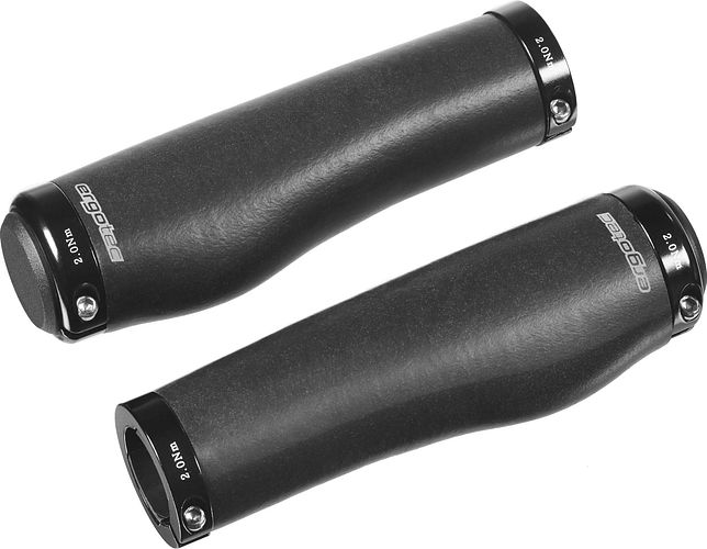 ErgoTec Griff Kyoto Silikon 130 mm schwarz