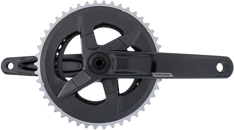 SRAM Kettenradgarnitur Rival AXS 33/46Z 175 mm schwarz