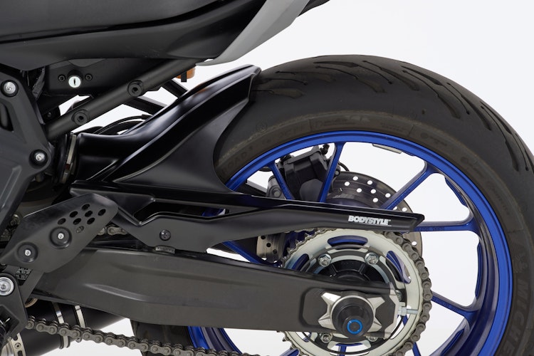 BODYSTYLE Sportsline Hinterradabdeckung ABS Kunststoff grau für YAMAHA MT-07 