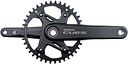 Vorschaubild Shimano Kettenradgarnitur CUES FC-U6040-1 40 Zähne 170 mm schwarz