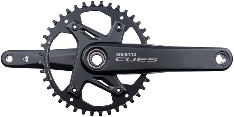 Shimano Kettenradgarnitur CUES FC-U6040-1 40 Zähne 170 mm schwarz