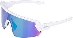 CONTEC Brille Rush Revo matt polar white/cypher green