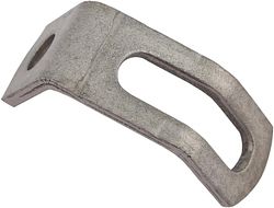 Hebie Befestigungswinkel Edelstahl silber