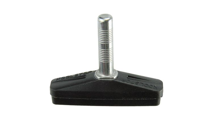 Kool Stop Bremsschuh City Pad V-Brake schwarz Steckbefestigung, Packung &agrave, 25 Pa