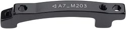 Tektro Adapter 160 auf 203 mm schwarz