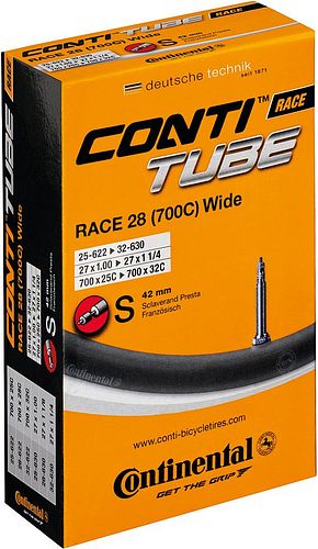 Continental Schlauch Race Wide 28 Zoll Sclaverandventil 42 mm