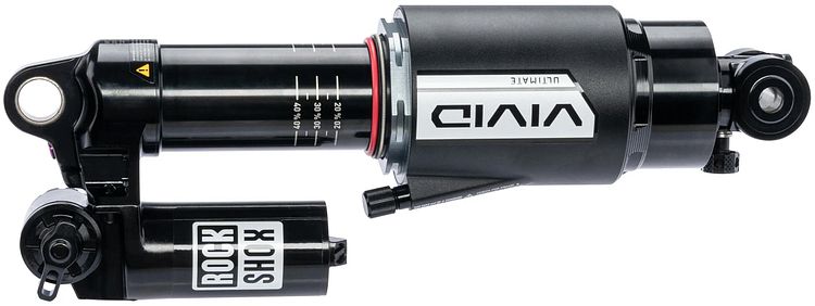 RockShox Federbein Vivid Ultimate RC2T 230 mm x 62,5 mm schwarz für Santa Cruz Bullit 2021+