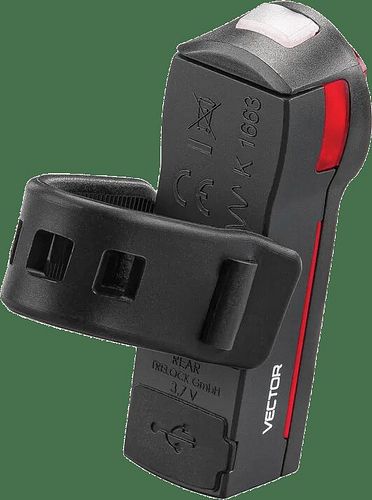 Trelock Rücklicht LS 740 I-GO Vector schwarz ohne Bremslicht