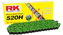 Vorschaubild RK 520H Kette (114 Gl., Grün) für Aprilia RX 125, Cagiva MIto 125, Honda CA 125 Rebel, TM Racing Enduro 125, Yamaha WR 250 F, XV 125 Virago und YZ 250