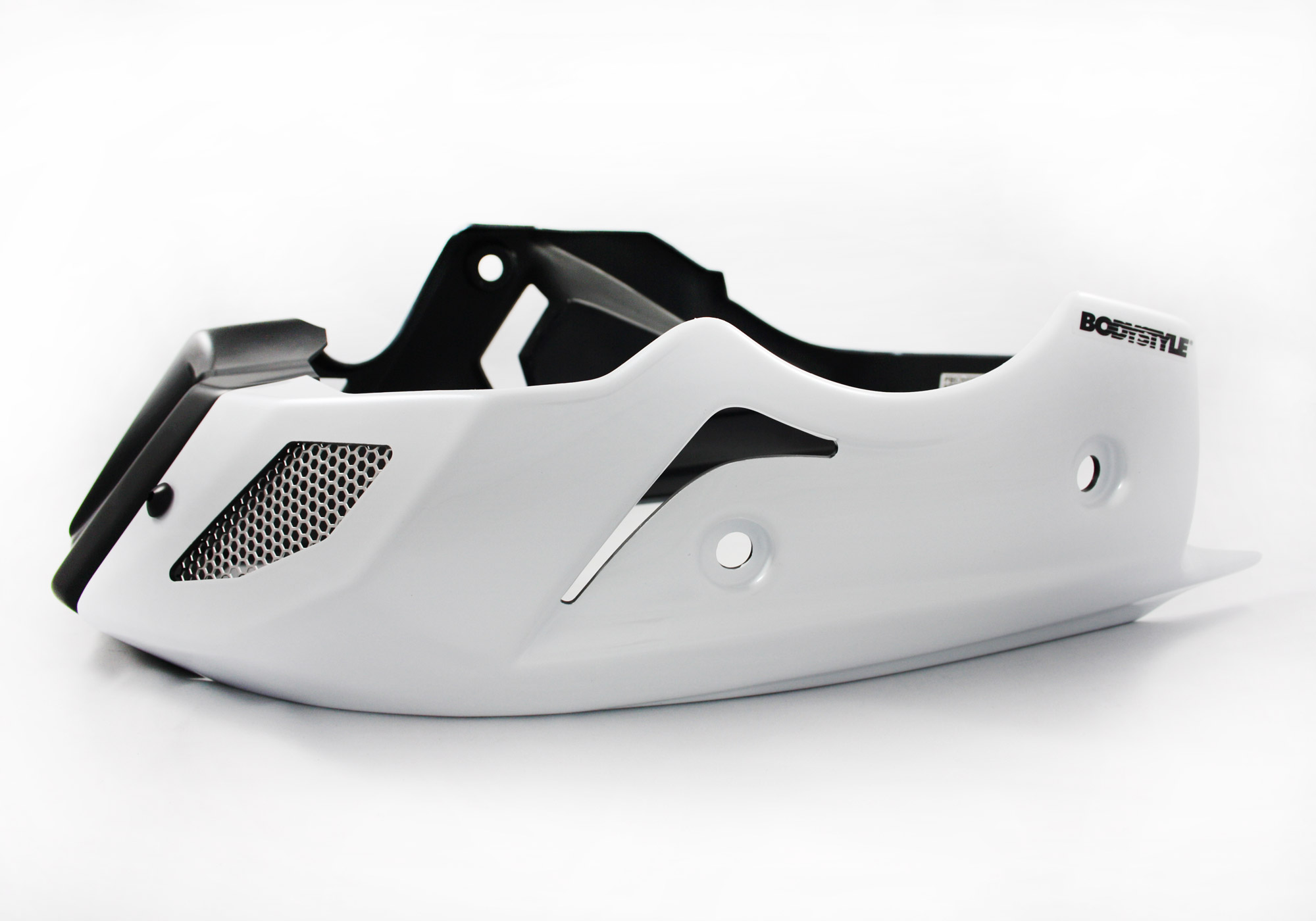 BODYSTYLE Sportsline Bugspoiler ABS Kunststoff weiß für YAMAHA MT-07 