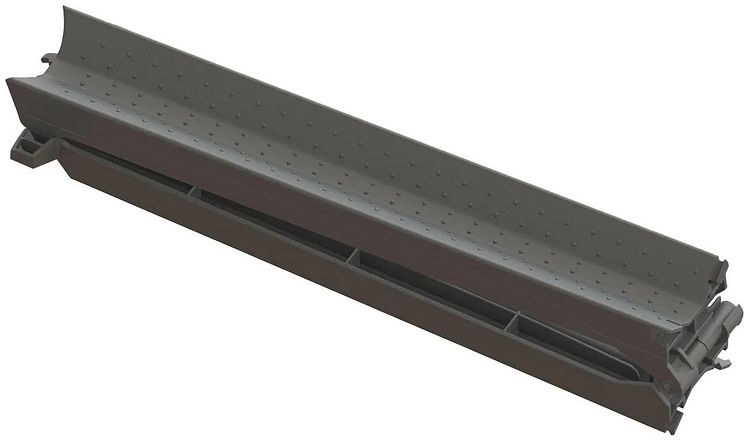 Uebler Auffahrschiene schwarz
