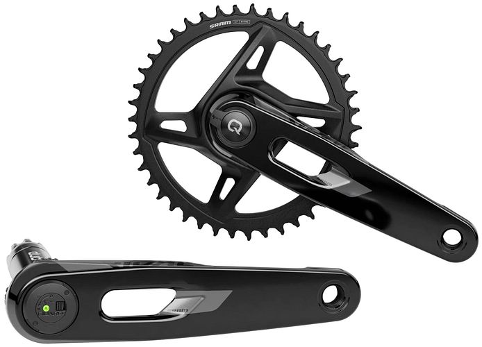 SRAM Kettenradgarnitur Rival 1 XPLR AXS E1 172,5 mm schwarz