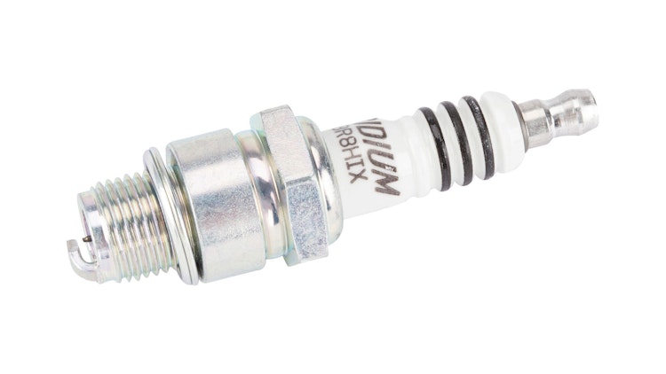 NGK Zündkerze BR8HIX, Iridium, Schlüsselweite 20, 8, Zündkerze Gruppe B, 14 mm Gewinde