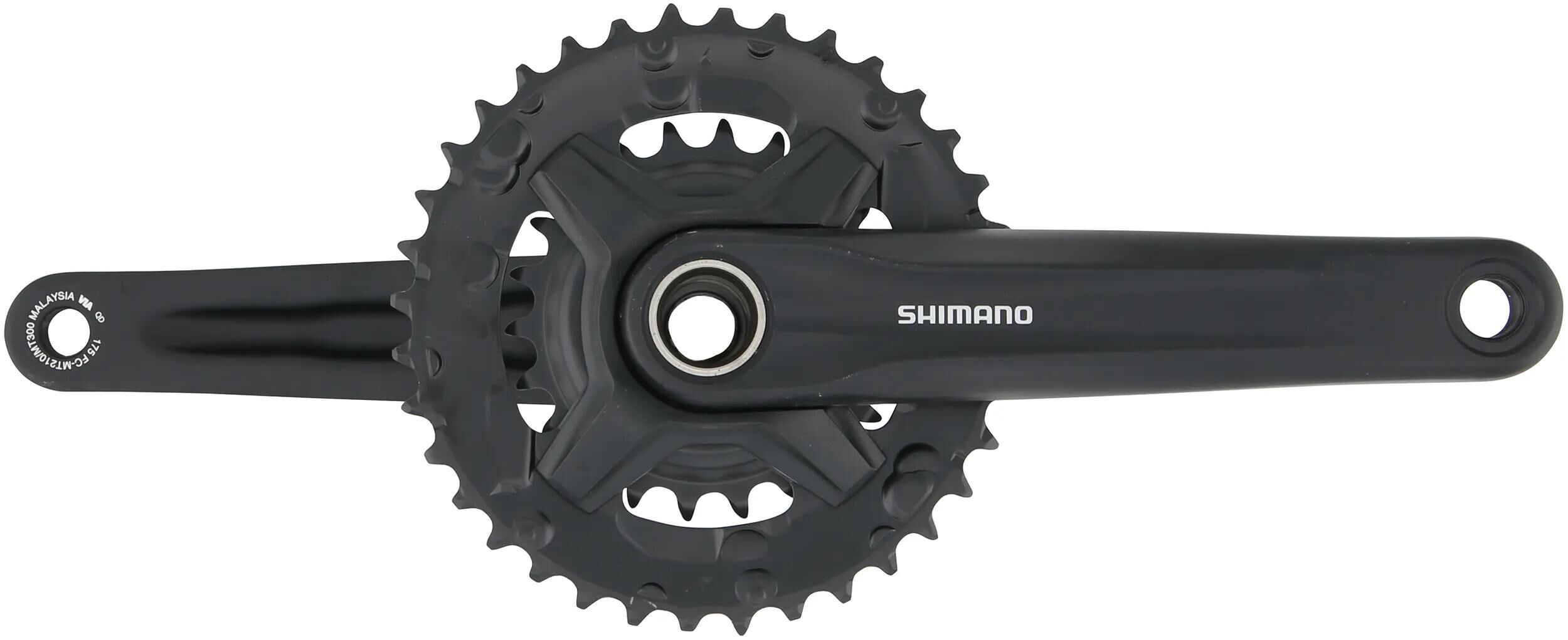 Shimano Kettenradgarnitur Altus FC-MT210 175 mm schwarz