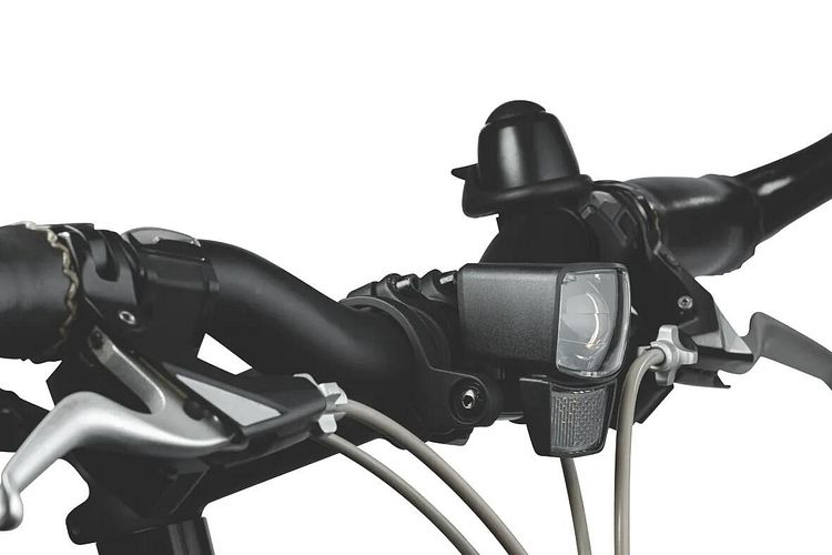 Axa Scheinwerfer NXT 30 schwarz Mod. 25